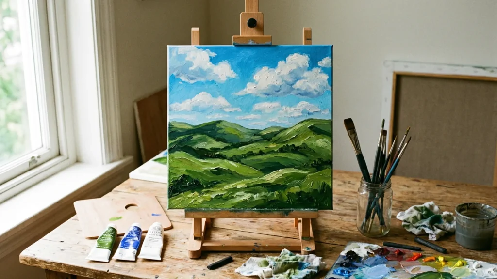Easy Landscape Painting