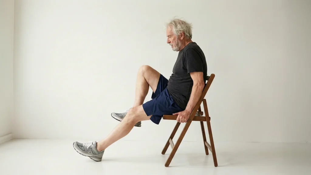 Seated Knee Lifts