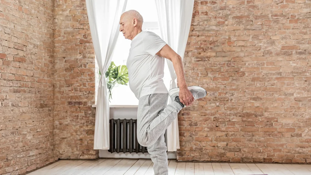 Standing on One Foot