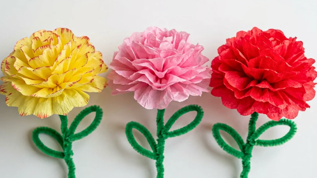 Tissue Paper Flowers