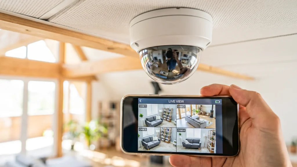 Smart Security Cameras With Monitoring Features
