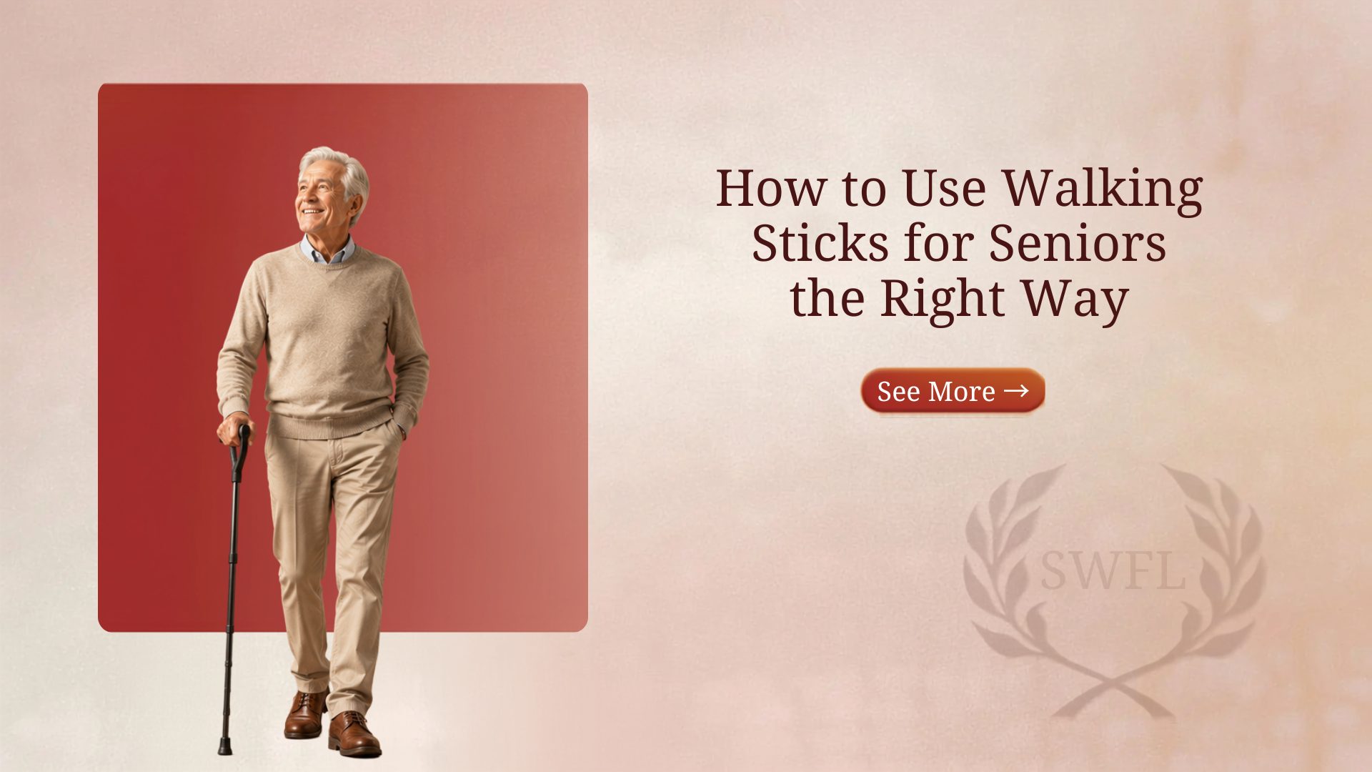 How to Use Walking Sticks for Seniors the Right Way
