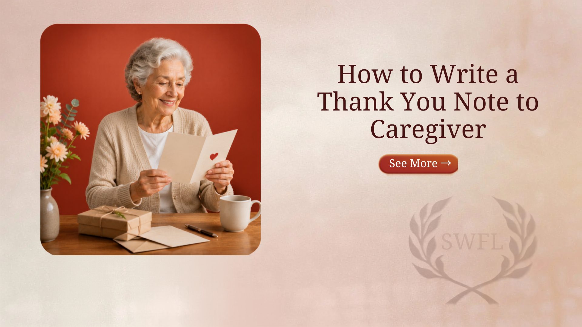 How to Write a Thank You Note to Caregiver
