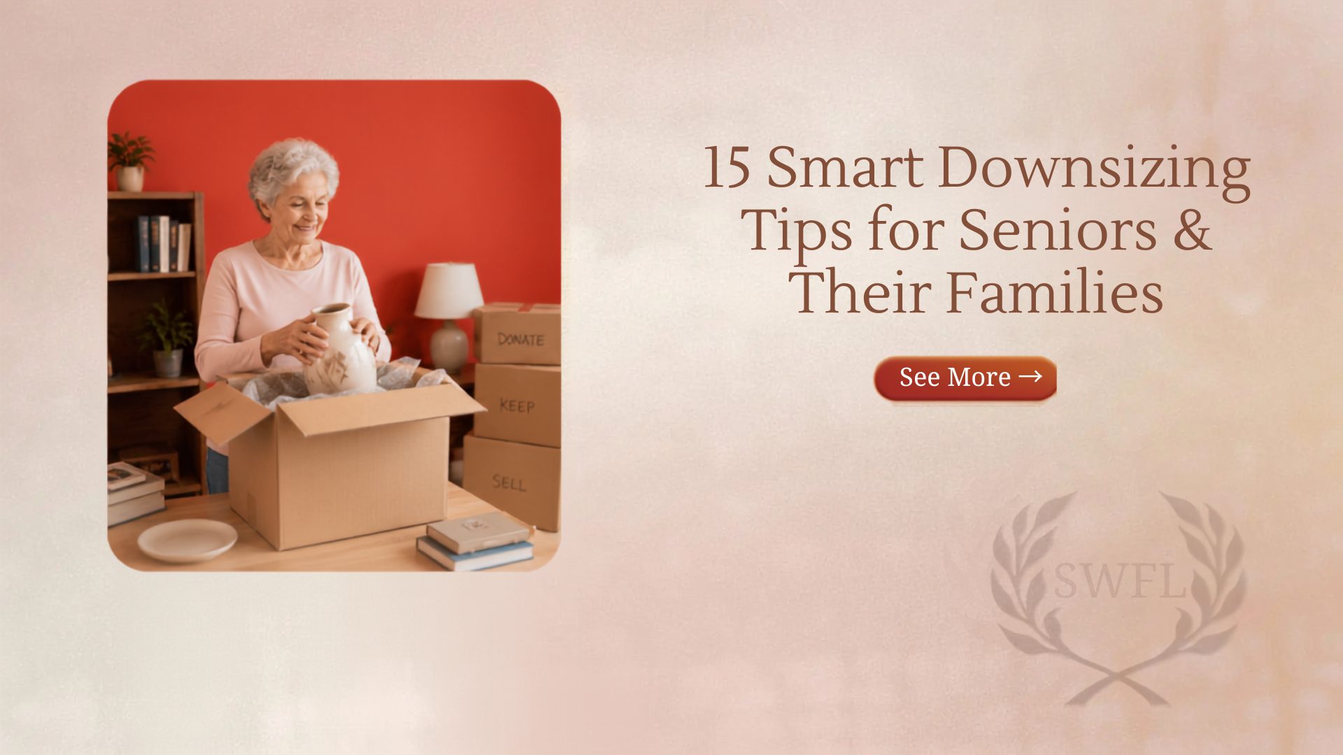 15 Smart Downsizing Tips for Seniors & Their Families