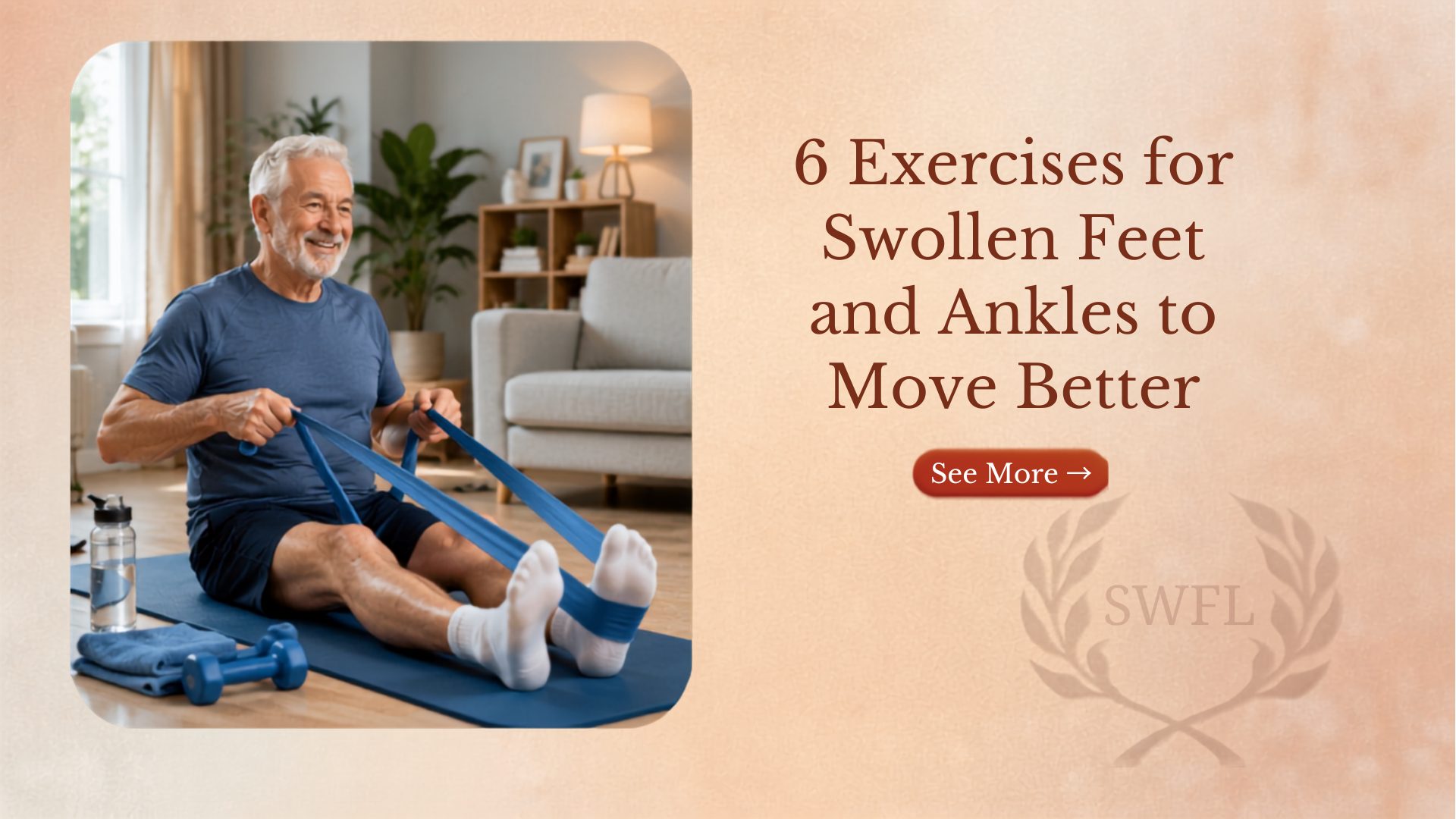 6 Exercises for Swollen Feet and Ankles to Move Better