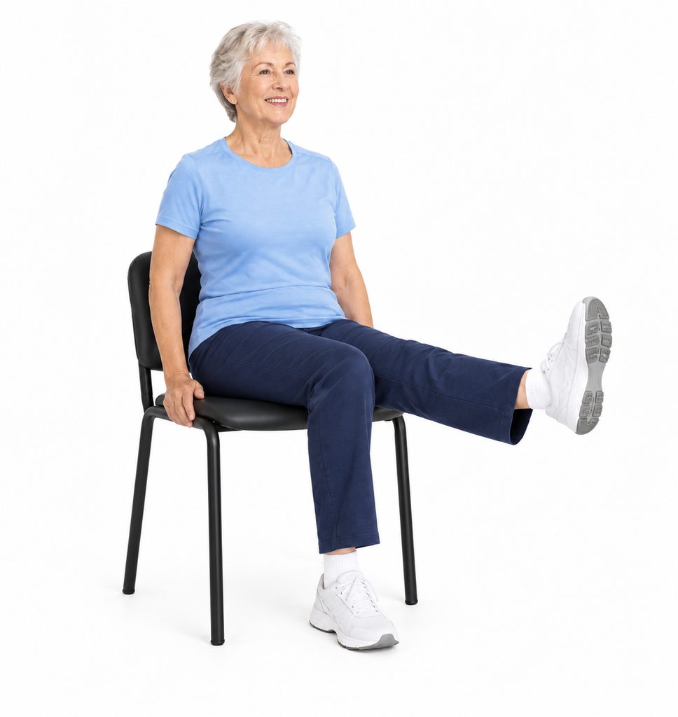 Seated Leg Extensions